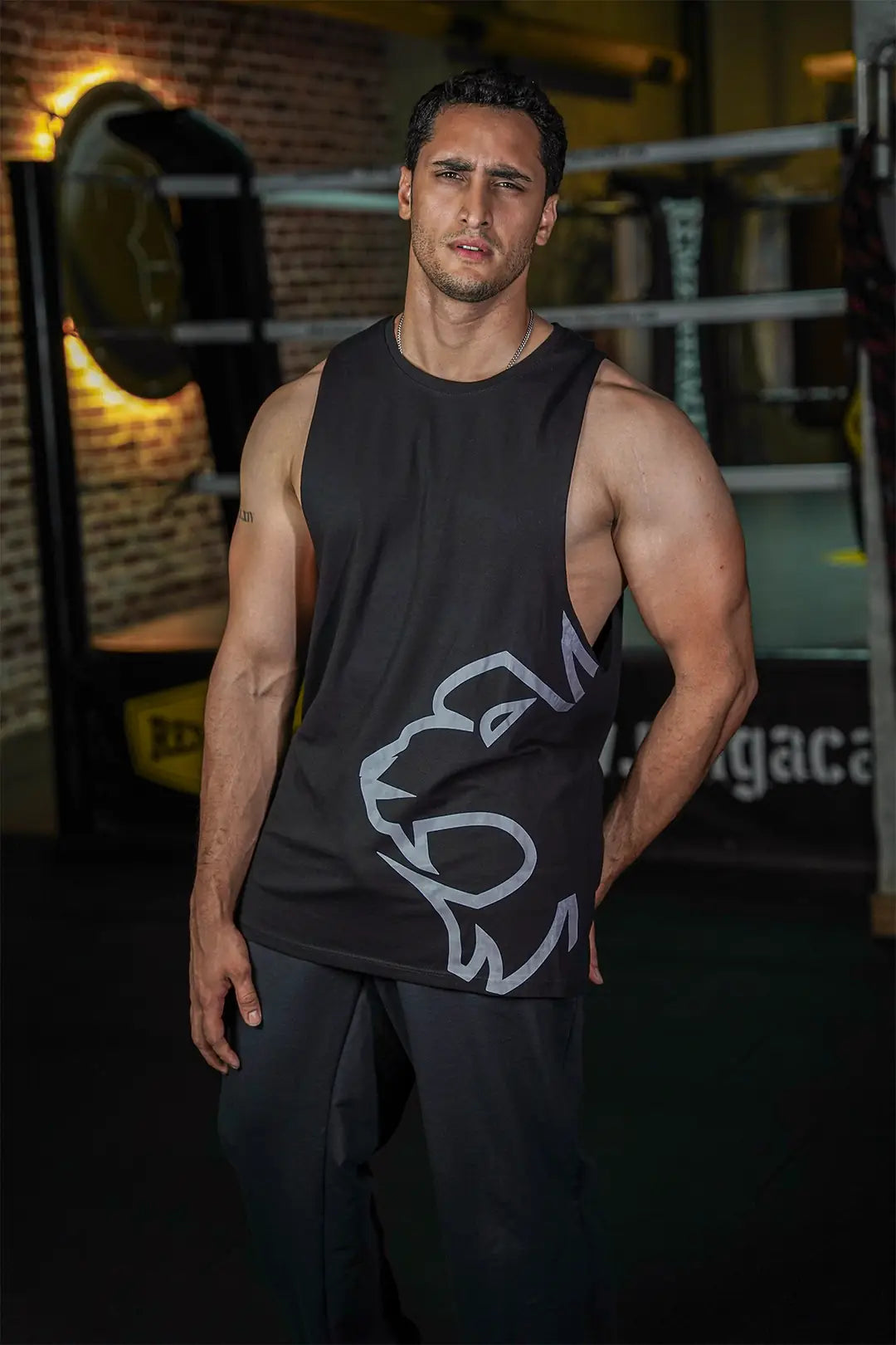 Logo Detaylı Tank Top Atlet