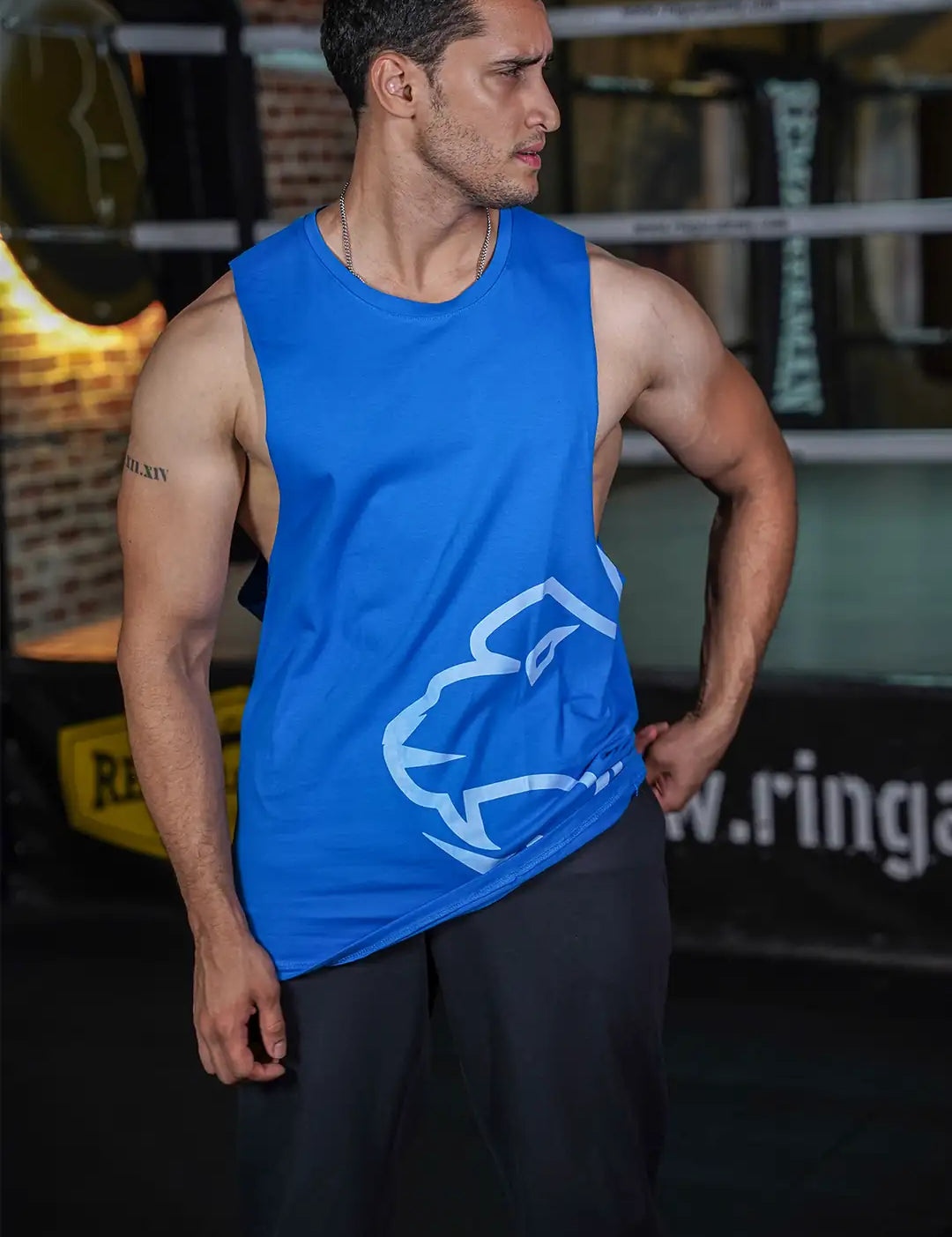 Logo Detaylı Tank Top Atlet