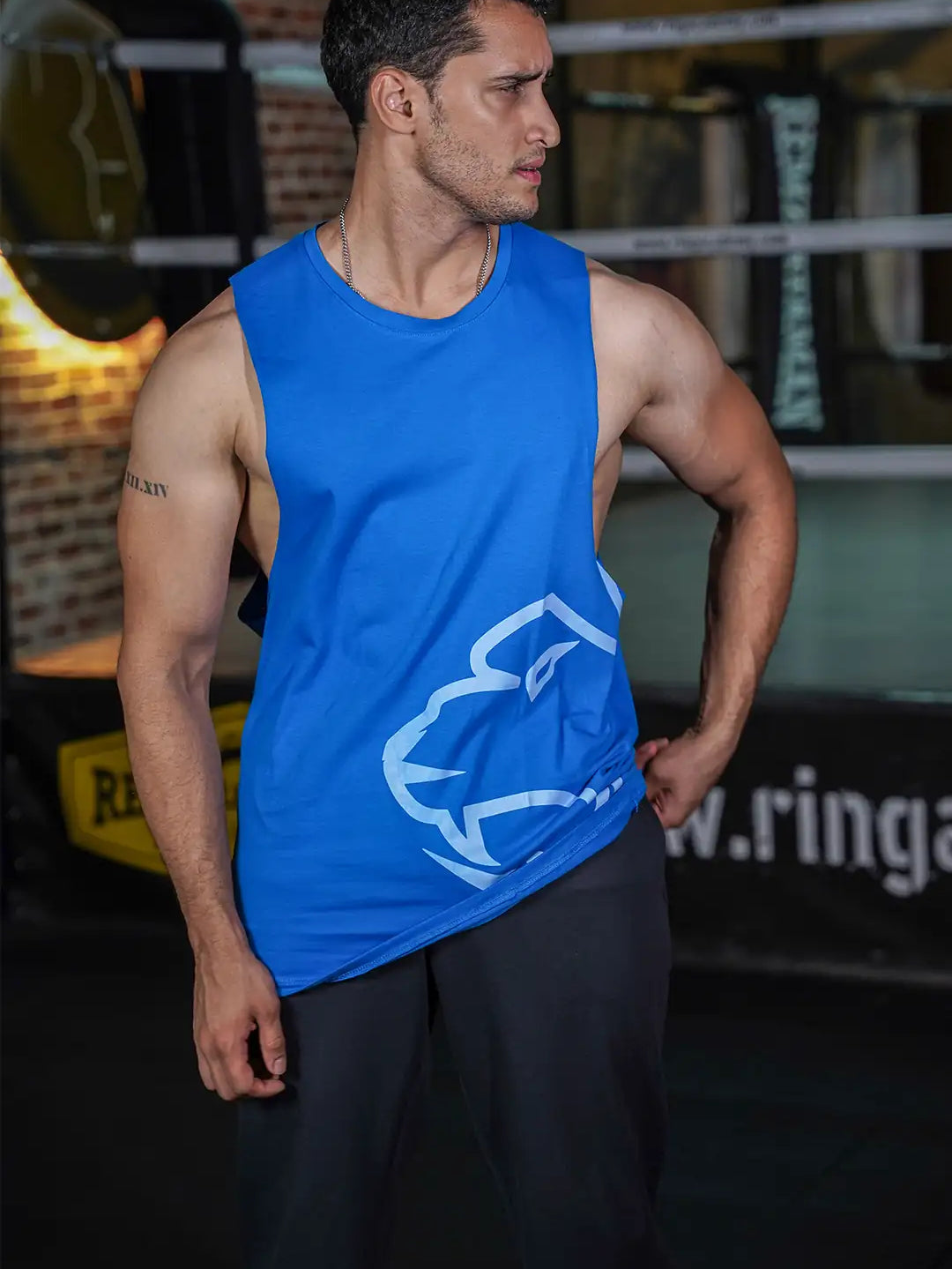 Logo Detaylı Tank Top Atlet