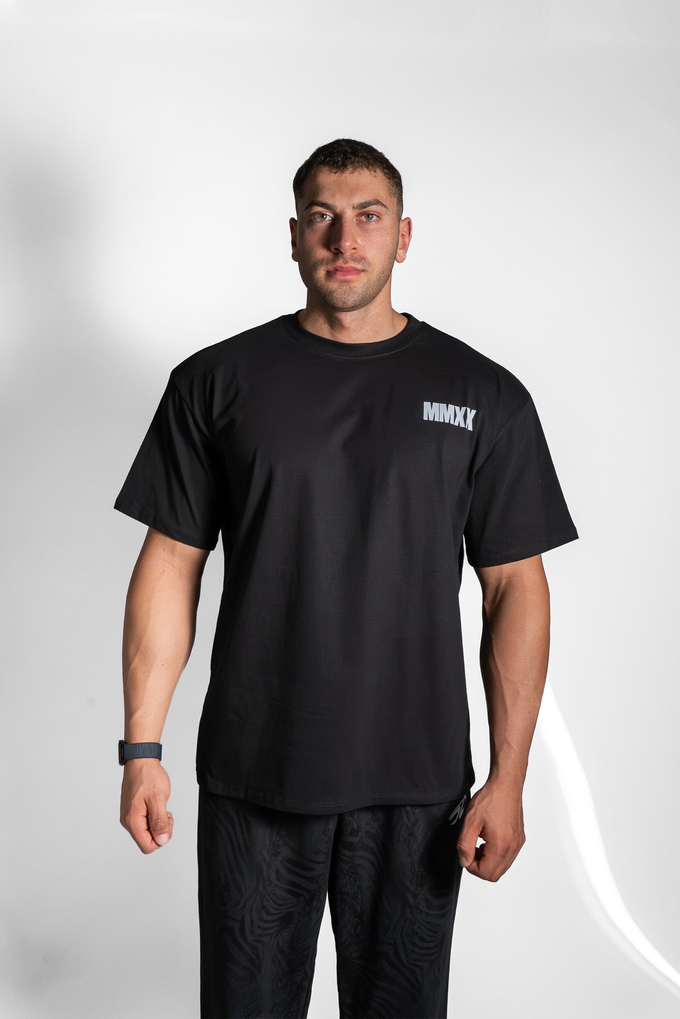 "No Pain No Lood" Baskılı T-Shirt