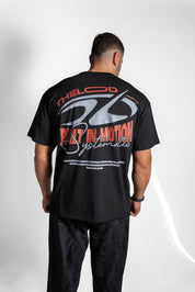 "Built In Motion" Baskılı T-Shirt