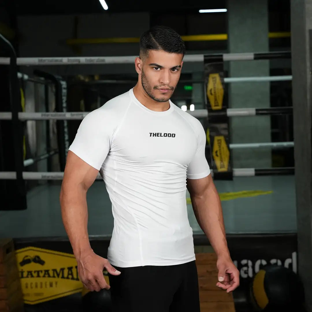Thelood Baskılı Compression Tshirt