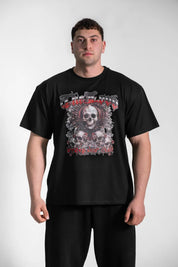 Momentum Irregular Skull Oversize Tee