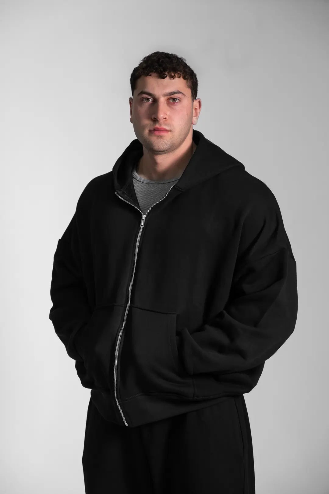 Momentum 500G Oversize Zip Hoodie
