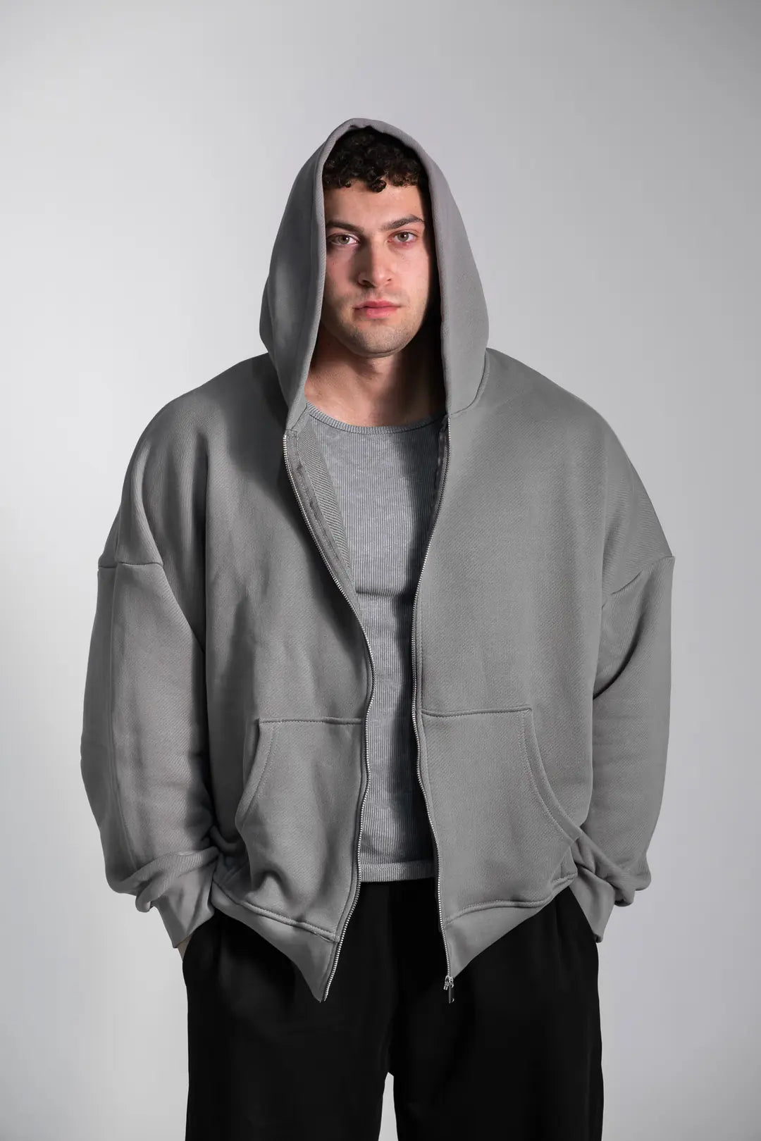 Momentum 500G Oversize Zip Hoodie