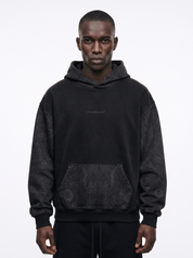 Midnight Boxy Hoodie
