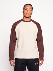 Waffle Raglan Uzun Kollu T-Shirt
