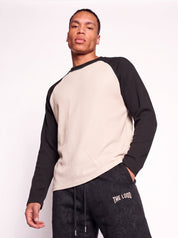Waffle Raglan Uzun Kollu T-Shirt
