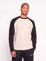 Waffle Raglan Uzun Kollu T-Shirt