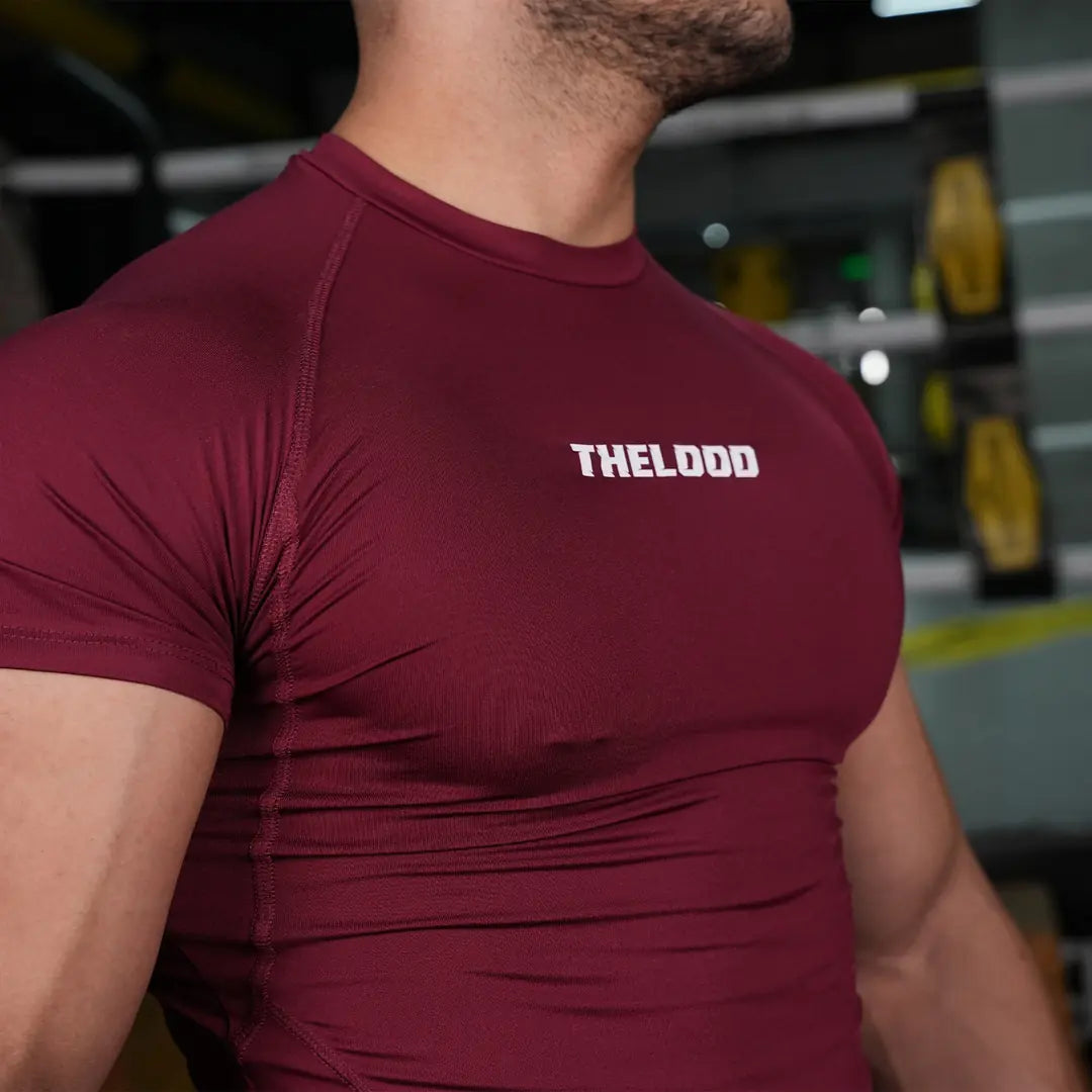Thelood Baskılı Compression Tshirt